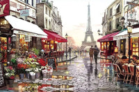 HKM-514323 Custom 1000 Piece Jigsaw Puzzle Featuring Famous Painting Scenery for Educational Decompression Activities