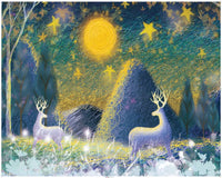 HKM-514323 Custom 1000 Piece Jigsaw Puzzle Featuring Famous Painting Scenery for Educational Decompression Activities