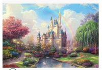 HKM-514323 Custom 1000 Piece Jigsaw Puzzle Featuring Famous Painting Scenery for Educational Decompression Activities
