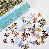 HKM-514323 Custom 1000 Piece Jigsaw Puzzle Featuring Famous Painting Scenery for Educational Decompression Activities