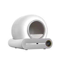 HKM-514323 Smart Self-Cleaning Cat Litter Box with WiFi Control and App Access, Eco-friendly Design