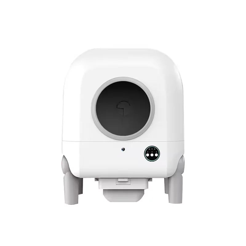 HKM-514323 Smart Self-Cleaning Cat Litter Box with WiFi Control and App Access, Eco-friendly Design