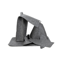 HKM-514451 Insulated Felt Sauna Hat Set for Optimal Comfort in Sauna Rooms