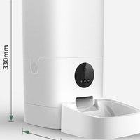 HKM-5145789 Automatic Dog Feeder with Large Capacity and Food Tray, 1.6 Gallons