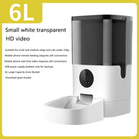 HKM-5145789 Automatic Dog Feeder with Large Capacity and Food Tray, 1.6 Gallons