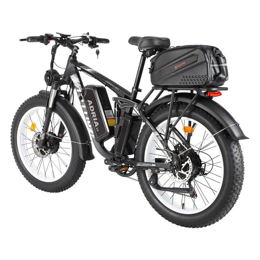 HKM-514579 Tuttio Adira 26 Dual Motor Electric Mountain Bike - 5000W, 52V Lithium Battery, 7-Speed, 26 Inch Wheels