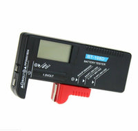 HKM-514707 Universal Battery Tester with Digital Display – Check AA, AAA, C, D, 9V & More