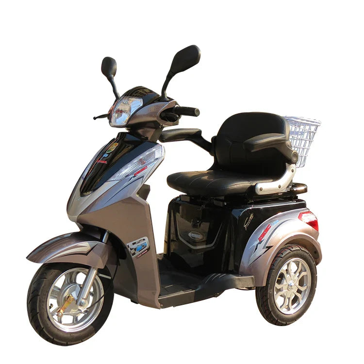 HKM-514899 VISTA-2 Three Wheel Electric Mobility Scooter with 60V 20Ah Battery - Range 40-50km, Max Speed 30km/h