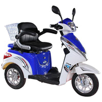 HKM-514899 VISTA-2 Three Wheel Electric Mobility Scooter with 60V 20Ah Battery - Range 40-50km, Max Speed 30km/h