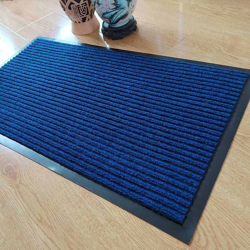 HKM-514963 Anti-Slip Polypropylene Carpet Disinfection Mat - Modern Rectangular Stripe Design for Foyers