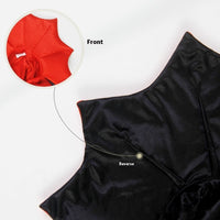 HKM-5149757 Vampire Pet Cloak Costume for Small Dogs, Cats, and Kittens - Soft Plush Halloween Outfit