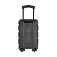 HKM-515027 12 Inch Portable Speaker with RGB LED Lights, Bluetooth, USB, TF, FM, and Karaoke Function
