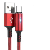 HKM-515091 Universal Data Cable for iPhone 12 and Android Devices - 1.2m Length, Compatible with Various Models