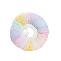 HKM-5152957 Rainbow Gradient Soft Waterproof Headgear for Pets - Sterilization Ring for Cats and Small Dogs