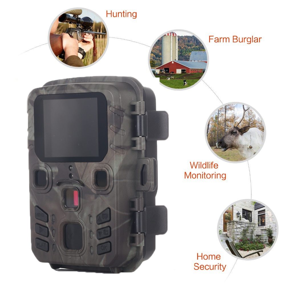 HKM-515411 Infrared Night Vision Device with TF Card - 12MP, Plastic Body, 0.4KG Weight