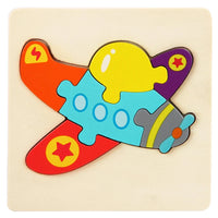 HKM-515475 3D Animal Snap Puzzle Jigsaw Board Toy for Children's Early Learning and Development