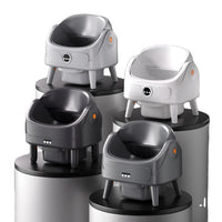 HKM-515475 Automatic Self-Cleaning Cat Litter Box - Eco-Friendly Square Design, Large Capacity ABS Plastic, Travel & Comfort