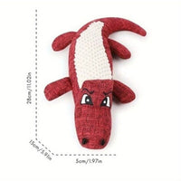 HKM-5155005 Plush Bite-Resistant Dog Toy with Squeaker for Molar Chewing – Ideal for All Breeds