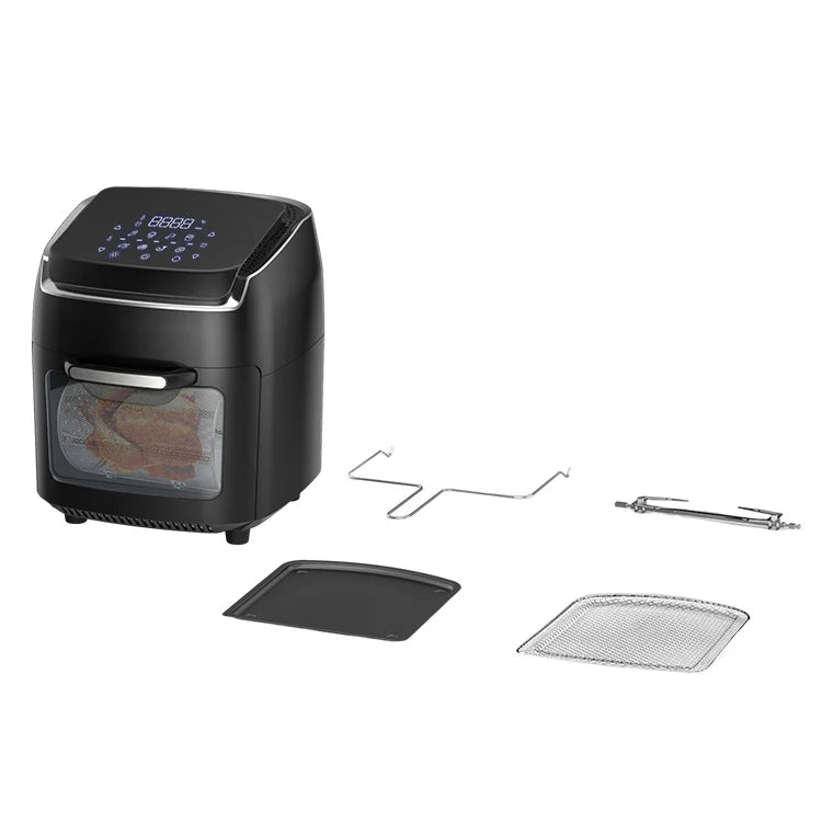 HKM-515603 12L Air Fryer Toaster Oven with Viewing Window for Versatile Cooking