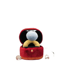 HKM-5156157 Plush Dog Chew Toy Ring with Sound - Soft Natural Cotton for Teething and Stress Relief