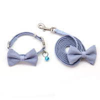 HKM-5157309 Adjustable Cotton Dog Collar with Bow Tie - Soft and Comfortable for All Dogs