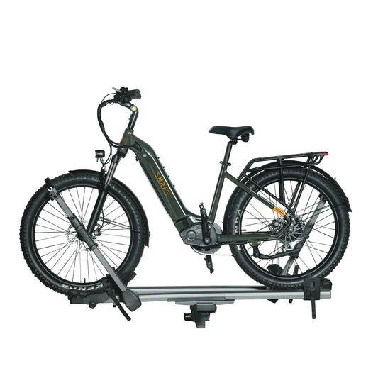 HKM-515731 750W Electric City Bicycle, 48V E-Bike with 7-Speed Gears, Aluminum Alloy Frame, 26" Wheels