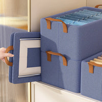 HKM-515923 Folding Storage Box Organizer for Efficient Space Management