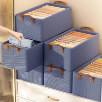 HKM-515923 Folding Storage Box Organizer for Efficient Space Management