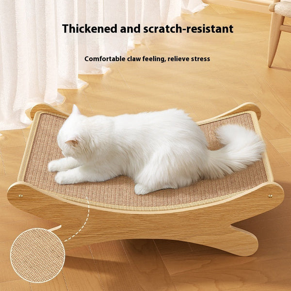 HKM-5159741 Jute Cat Scratch Board Nest ¨C Scratch-Resistant and Durable for Cats 4-6 kg