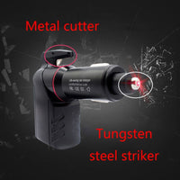 HKM-516051 Emergency Escape Tool for Cars - Fireproof, Compact Window Breaker and Seatbelt Cutter