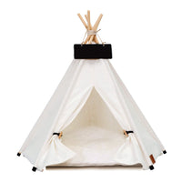 HKM-5161149 Detachable and Washable Four-Season Universal Pet Nest with Solid Wood Support and High-Elastic Padding