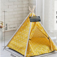 HKM-5161149 Detachable and Washable Four-Season Universal Pet Nest with Solid Wood Support and High-Elastic Padding