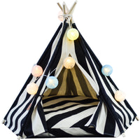 HKM-5161149 Detachable and Washable Four-Season Universal Pet Nest with Solid Wood Support and High-Elastic Padding