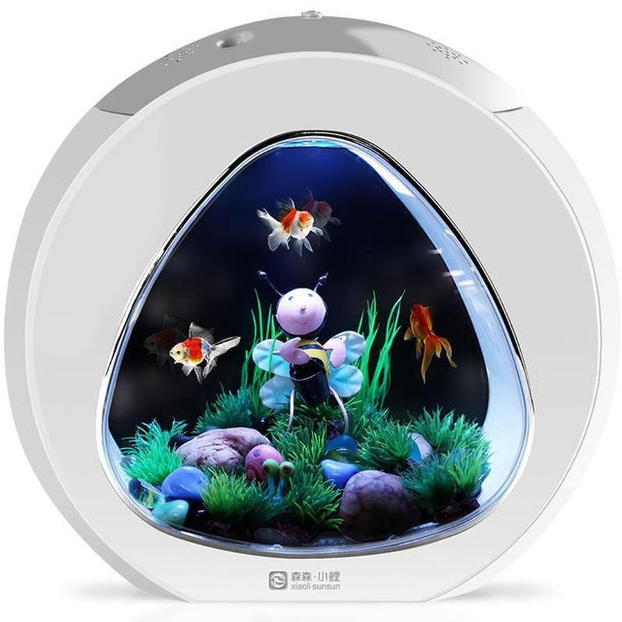 HKM-516179 Acrylic Desktop Fish Tank Aquarium - Small or Large Sizes Available