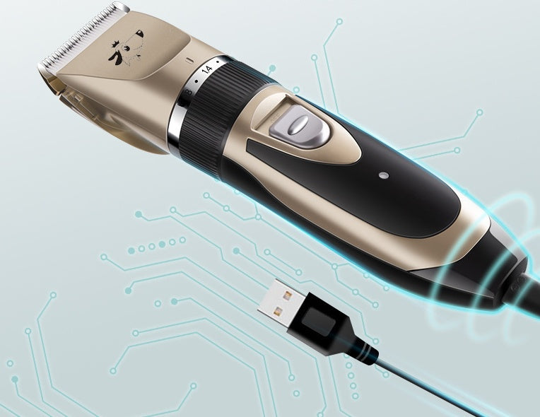 HKM-5162685 Pet Hair Clipper with Detachable Blade and Adjustable Limit Combs