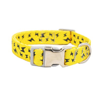 HKM-5163069 Personalized Colorful Dog Collar with Engraved Nameplate for Small to Large Breeds