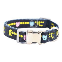 HKM-5163069 Personalized Colorful Dog Collar with Engraved Nameplate for Small to Large Breeds