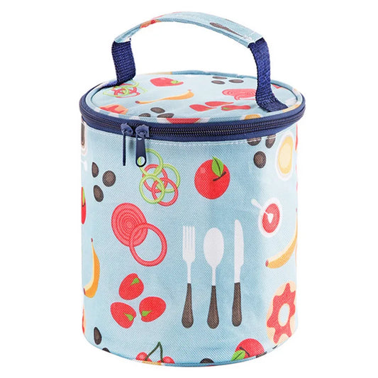 HKM-516307 Insulated Kids Picnic Lunch Bag with Custom Logo, Eco-Friendly Oxford Material