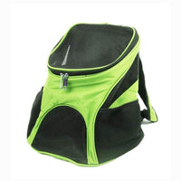 HKM-5163325 Pet Travel Backpack Carrier - Breathable Polyester Design, Medium Softness, 30x25x35cm, Available in Red, Sky Blue, Black, Coffee