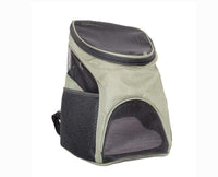 HKM-5163325 Pet Travel Backpack Carrier - Breathable Polyester Design, Medium Softness, 30x25x35cm, Available in Red, Sky Blue, Black, Coffee