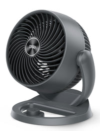 HKM-4312403 11 Inch Table Air Circulator Fan, 60ft Strong Airflow, 120° Adjustable Tilt, 20dB Low Noise, 3 Speed Settings, for Home and Office