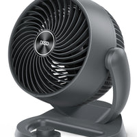 HKM-5164371 12-Inch Table Air Circulator Fan with 70ft Airflow, 25dB Quiet Operation, 120° Adjustable Tilt, 3 Speed Settings