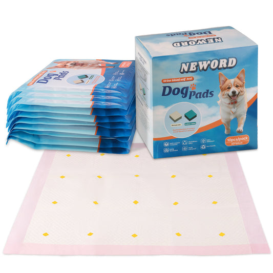 HKM-5164733 Absorbent Dog Detection Urine Pads - Pack of 10 for Easy Cleanup