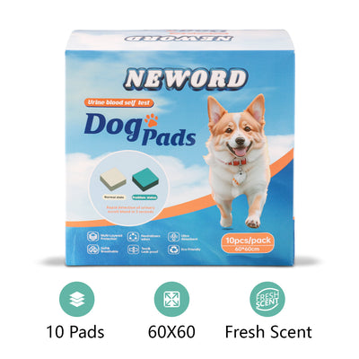 HKM-5164733 Absorbent Dog Detection Urine Pads - Pack of 10 for Easy Cleanup