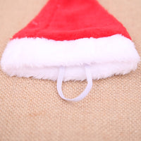 HKM-5165245 Plush Holiday Pet Hat with Windproof Design for Christmas Celebrations