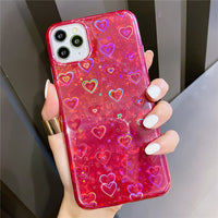 HKM-516563 Colorful Shell Pattern TPU Mobile Phone Case with Waterproof and Fallproof Features for Apple Devices
