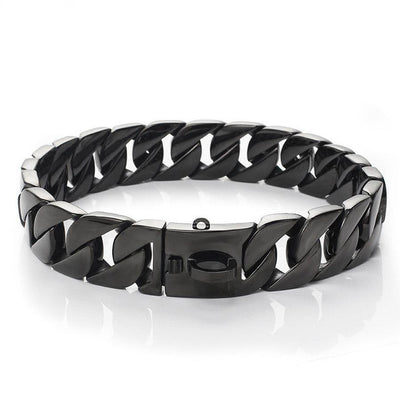 HKM-516563 Stainless Steel Dog Chain Collar with Leash for Large Dogs