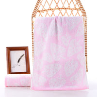 HKM-516755 Bamboo Fiber Strawberry Towel - Lightweight, Absorbent & Soft with Various Color Options