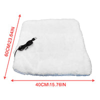 HKM-5168701 USB Electric Heating Blanket for Pets - Comfortable, Warm Pad for Dogs and Cats (Multiple Sizes)