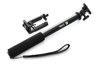 HKM-516883 Aluminum Alloy Mobile Phone Selfie Stick - Adjustable Length & Compact Design in Black, Red, and Local Gold